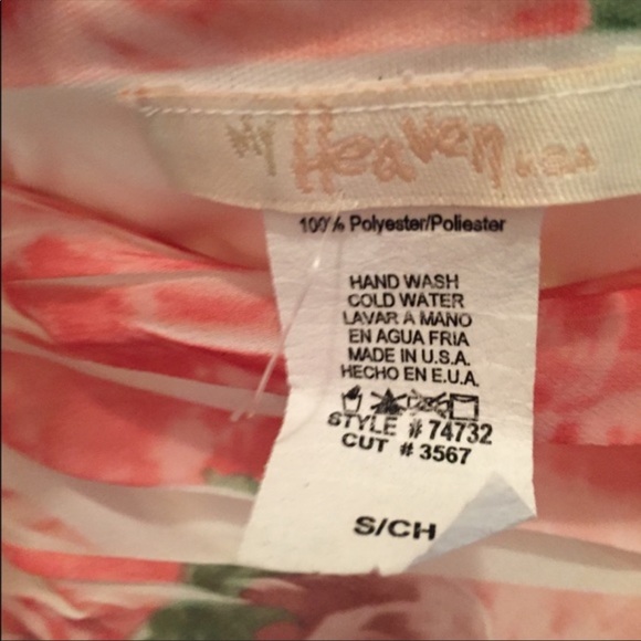 Pink Tye-Dye Rose Dress. - Picture 4 of 4